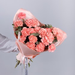 rozovyj diantus buket 7